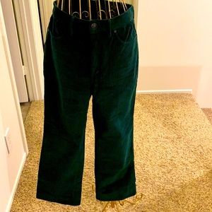 Rag and Bone Corduroy straight leg pants